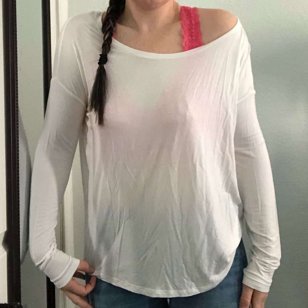 PINK VS Off The Shoulder White